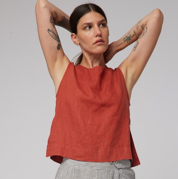 Sugar Candy Mountain Tops - The Elaina Tank (Rust) - Sugar Candy Mountain